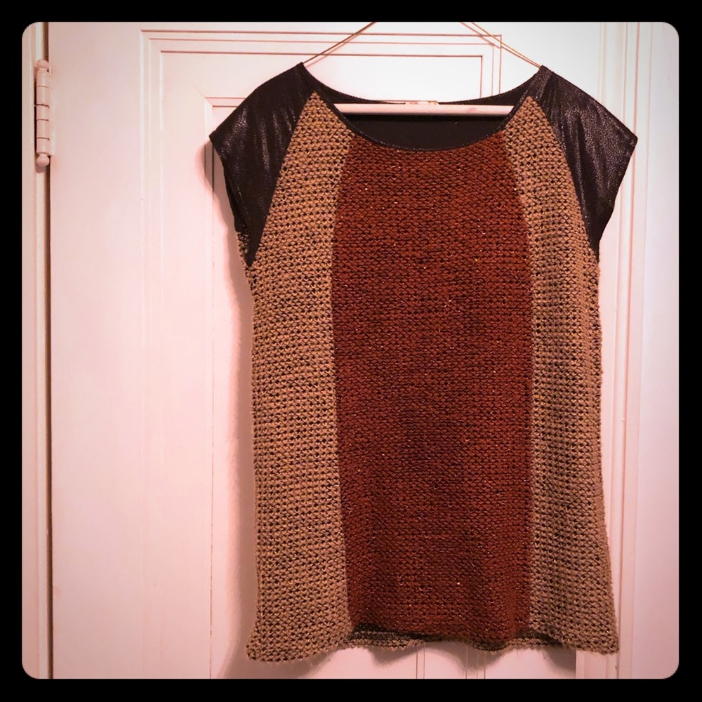 Hem & Thread sleeveless top size large